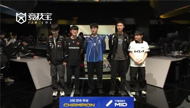 LOL-LCK季前赛：Faker领衔MID队勇夺冠军